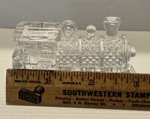 WATERFORD CRYSTAL CHRISTMAS TRAIN Locomotive Ornament - Picture 6 of 8