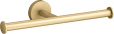 Kohler 27289-2MB Elate Wall Euro Double Toilet Paper Holder Brushed Modern Brass