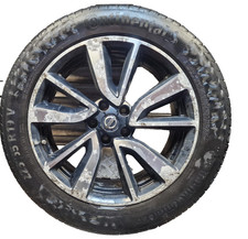 NISSAN X-TRAIL ALLOY WHEEL & TYRE 235/55/R19 19'' 7J DAMAGED TYRE MK3 2013-2017