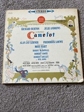 CAMELOT MUSICAL VINYL  KOS 2031 VINYL GOOD STEREO COLUMBIA RICHARD BURTON