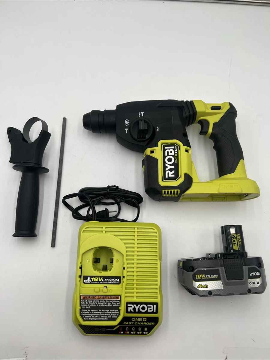 Ryobi 电锤钻无线电钻包括电池| eBay