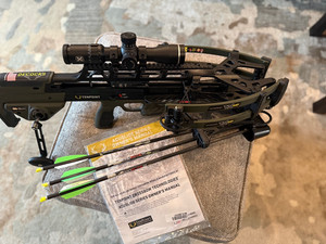 TenPoint TX 440 Crossbow Package, EVO-X Scope, Moss Green Used