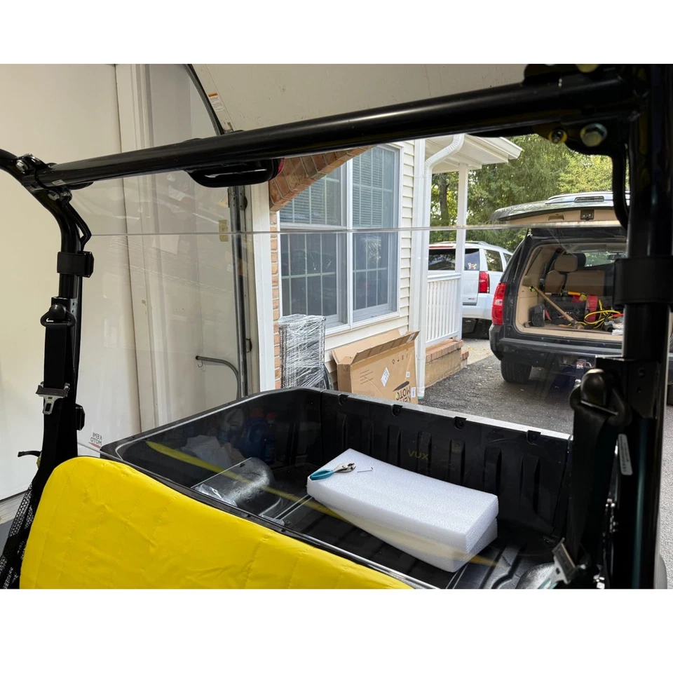 Parabrisas trasero ventana trasera para Gator XUV 550 560 590i/E/M RSX860i RSX850i Sport Foto 2 de 4