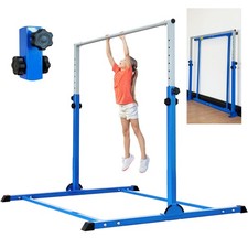 Gymnastic Bar for Kids Gymnastic Kip Bar Horizontal Bar Blue Bar Gymnastic Tr...