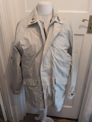 Bomberjacke St Michael Medium Creme mit Tartanfutter