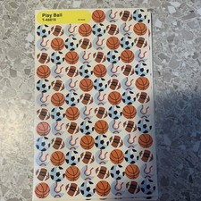 Vintage Sport Sticker Sheet Trend