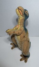Original STEIFF DINOSAUR TYSUS T REX ID TAG LARGE SIZE Vintage 17  