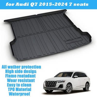 Cargo Liner for Audi Q7 2015-2026 7seats   TPO , Waterproof, Scratch Proof