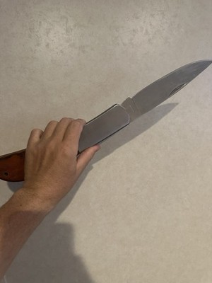MAXAM display, folding knife, collectors item oversize pocket knife with case ￼