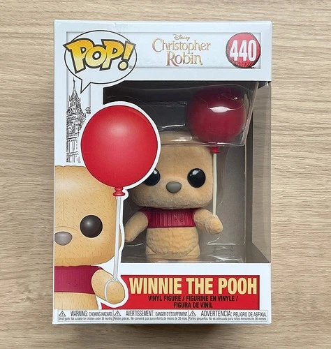 Funko Pop Disney Christopher Robin Winnie The Pooh Red Balloon Flocked #440