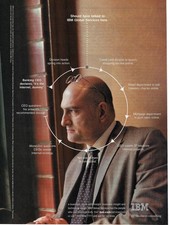2000 IBM Global Services Technology Business Consulting Vintage Print Ad/Poster