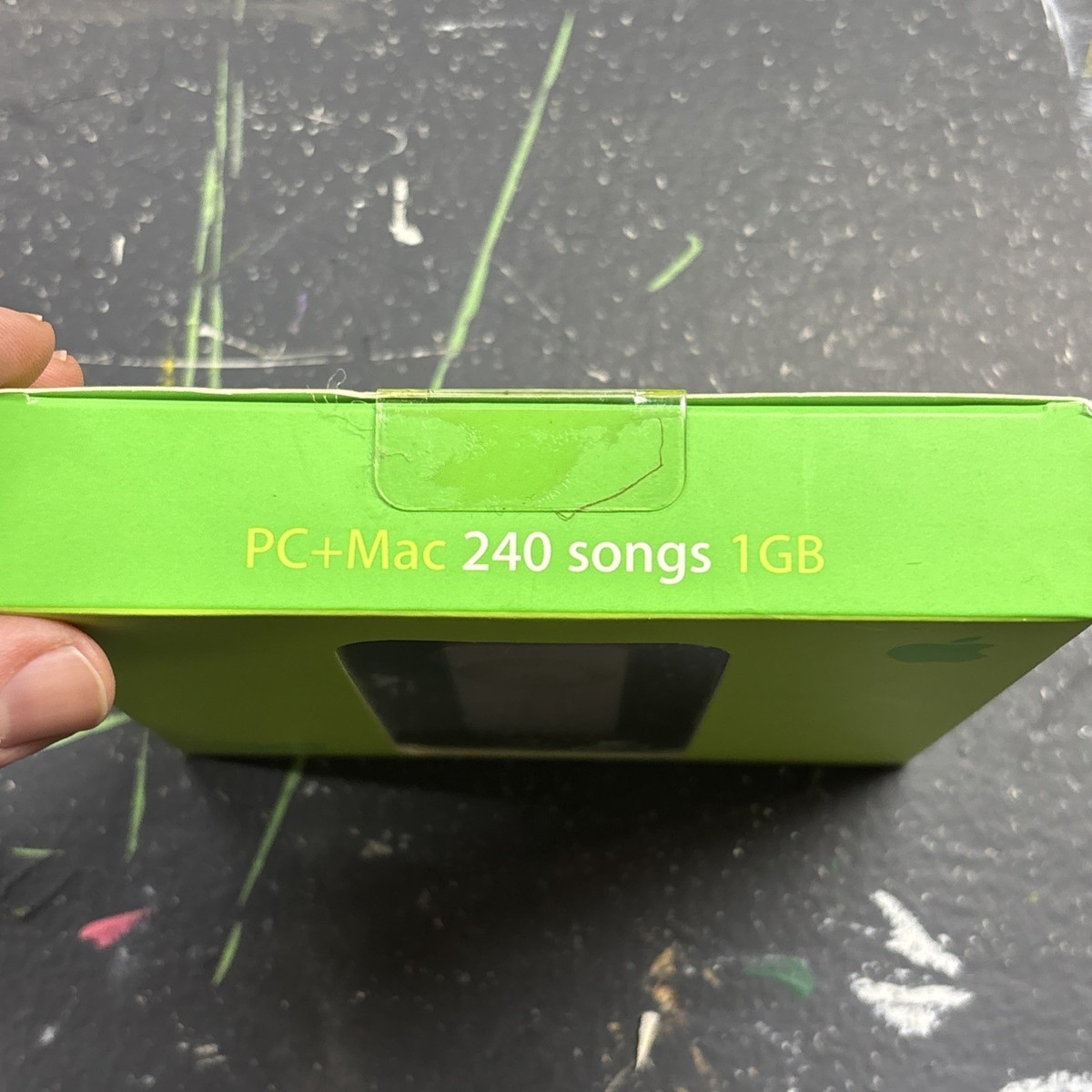 初代 Apple iPod Shuffle（1G）専用ケース付き(稼動品) iPod shuffle - 【ケース付】Apple iPod shuffle 1GB ミュージック