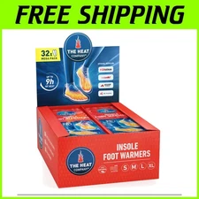 Instant Heat Insole Foot Warmers - 100% Natural