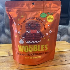 Woobles Ted the Gingerbread Man Crochet Kit Holiday Limited Edition NEW