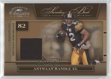 2006 Donruss Classics Sunday's Best Jerseys 92/250 Antwaan Randle El #SB-4 0v1