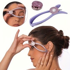 Portable Quick-Acting Reusable Chin-Safe Women's Spring Wire Facial Hair Remover