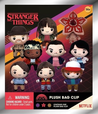Stranger Things Plush Bag Clip Series 1   Plush Blind Bag (ONE Random Charact...
