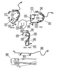 Genuine Mopar Tube Clip 4683449AB