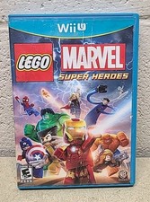 LEGO Marvel Super Heroes (Nintendo Wii U, 2013) Video Game Iron Man no manual