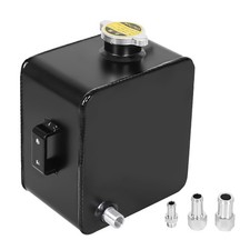 2.5l Aluminum Coolant Radiator Overflow Expansion Tank For Performance Vehicles