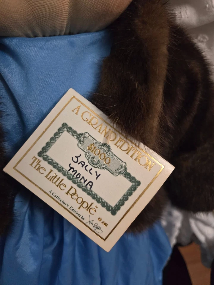 Vintage Cabbage patch little people Grand Edition hand signed paperwork mink - Image 4 of 4