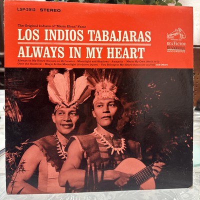 Los Indios Tabajaras - Always in My Heart (Vinyl Record LP)LSP 2912(M28)