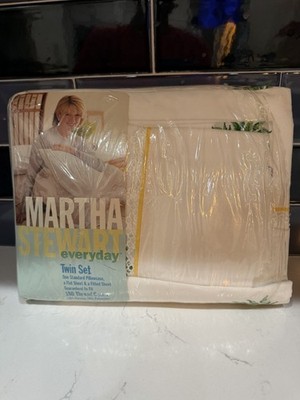 Martha Stewart KMart Twin Bed Sheet Set-Primula Multi -180 Thread Count