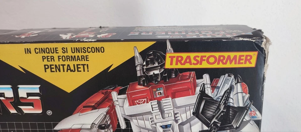 1985 Transformers G1 Pentajet Aerialbots Superion Takara GiG Japan Robot  - Imagen 3 de 4