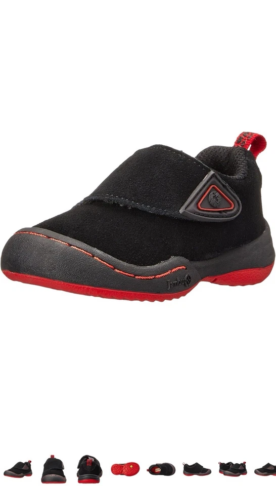 Zapatilla deportiva Jambu KD Condor para niños pequeños negra/roja 4 M EE. UU. NUEVA EN CAJA Foto 3 de 4
