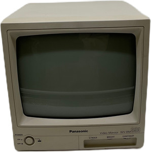 Panasonic WV-BM990 9" CRT BNC Video Monitor SD 1In 1Out Console