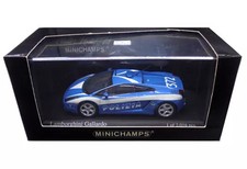 1/43 Lamborghini Gallardo 2004 Polizia Stradale #372 Blue x White Diecast