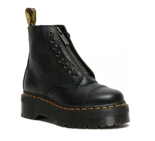 [22564001] UNISEX DR. MARTENS SINCLAIR MILLED NAPPA LEATHER PLATFORM BOOTS