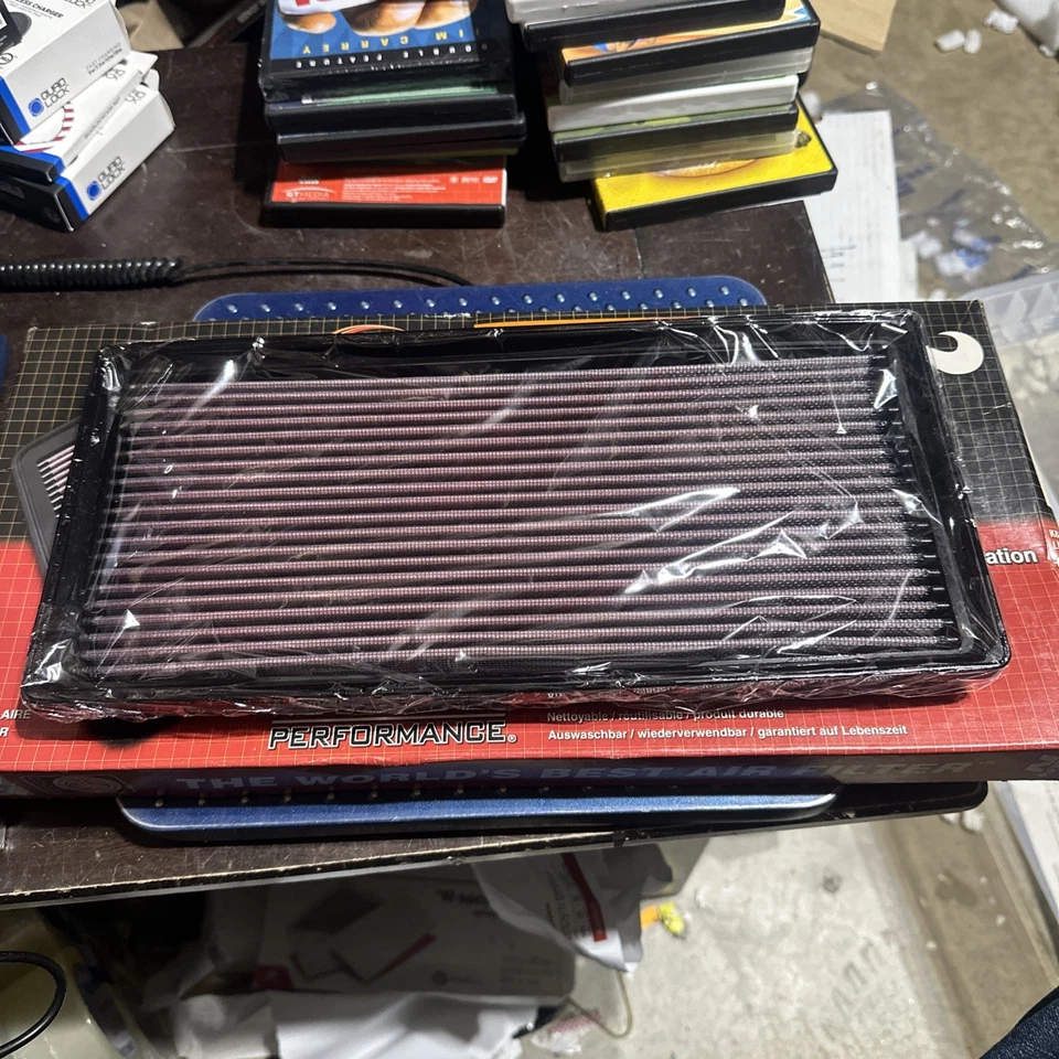 Filtro de ar de substituição K&N 33-2114 para 1996-2006 JEEP (TJ,Wrangler,Wrangler II) - Imagem 2 de 4