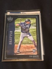 2021 Diamond Kings Baseball #152 Evan White Seattle Blue Framed RC SP M5