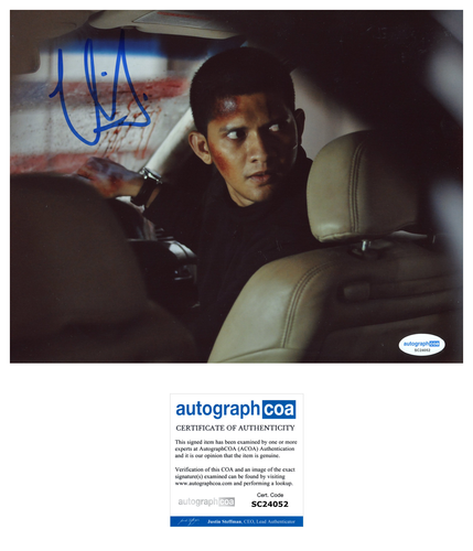 Iko Uwais The Raid Autographed Signed 8x10 Photo ACOA - Picture 2 of 2