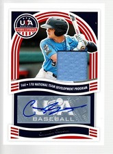 2024 USA Stars & Stripes 16U/17U Nat'l Team Auto Jersey #NTS-CG Cannon Goldin
