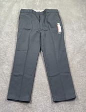 Dickies 874 Original Fit Straight Leg Work Pants Men's Size 42X32 Dark Gray
