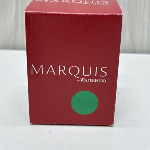 Marquis By Waterford Green Genuine Led Crystal Christmas Tree Figurine 3.5” Tall - Picture 11 of 17
