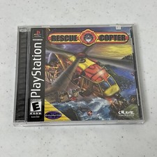 PS1 (PlayStation 1) Rescue Copter Complete Video Game
