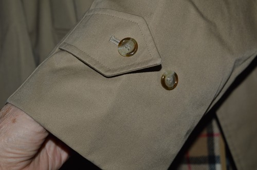 BURBERRY LONDON LONG CAMDEN HERITAGE CAR COAT "SHER" BEIGE SIZE-EU-46 L NEW - Picture 8 of 12