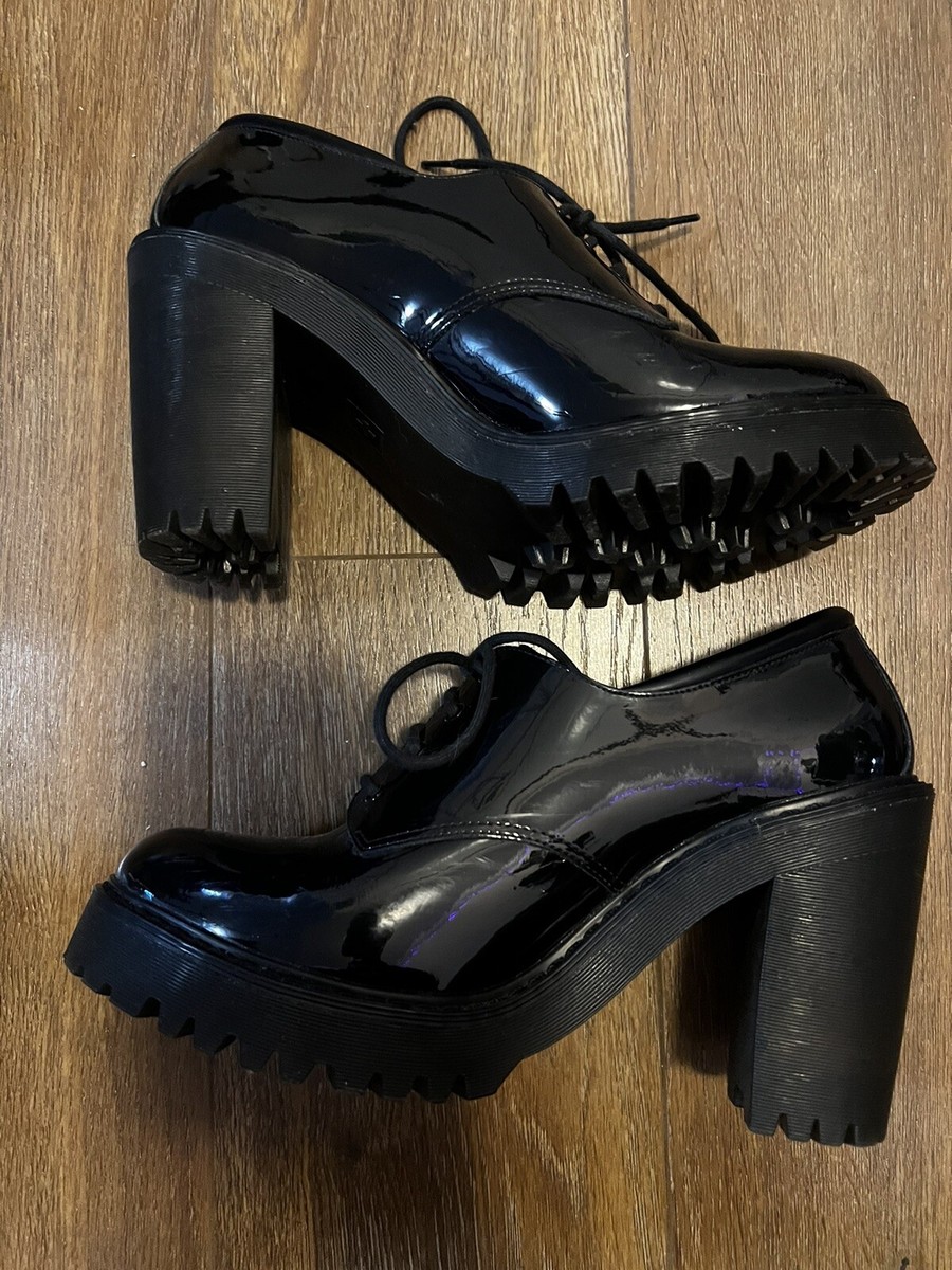 Doc Martens Salome heels, black patent leather, size US 10 Doc Martens Salome heels, black patent leather, size US 10