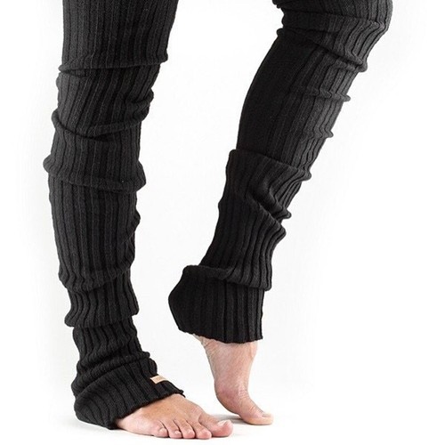 Damen Strick lange Socken Strumpf Strümpfe oberschenkelhoch ohne Fuß warm Yoga Sportbekleidung - Bild 10 von 20