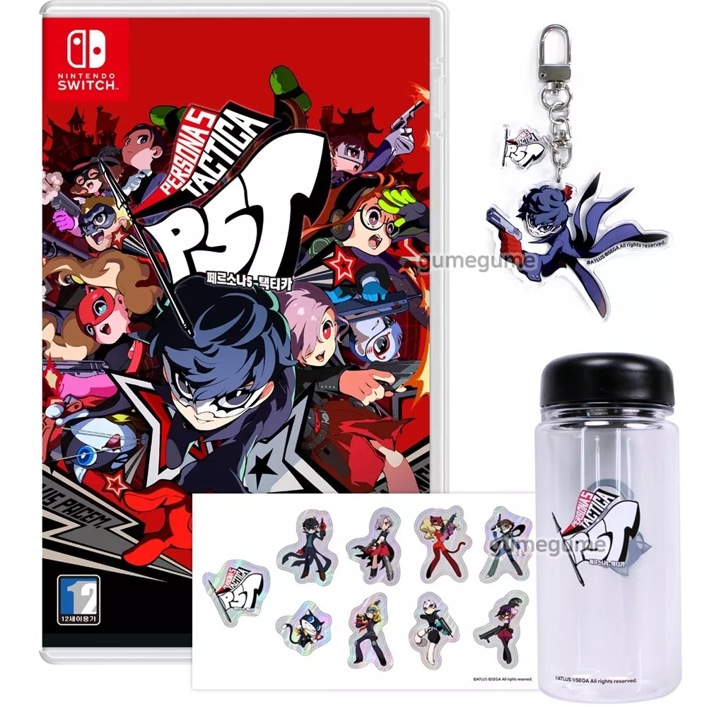 Switch Persona 5 Tactica + 3 Bonuses [Korean Version English Chinese  Japanese]