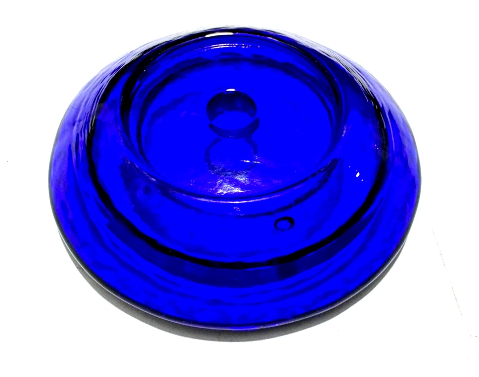 ROSCADO CRISTAL MURANO Ø90 MM, H16 MM, AGUJERO 12 MM, PARA CANDELABROS O DECORACIÓN... Foto 3 de 4