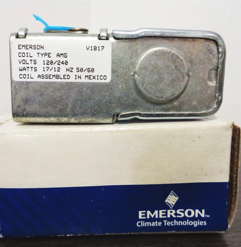 Emerson AMG 057343 Dual Voltage Solenoid Coil 120v@50-60hz, 240V@50-60Hz