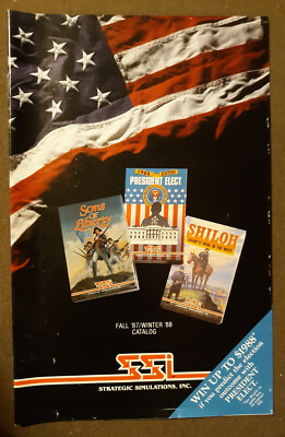 SSI Fall 1987-1988 Catalog Apple II,Macintosh,Commodore 64/128,IBM,Atari,Amiga