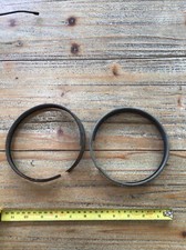 Coppia di cerchi di fissaggio auto d'epoca 5,5 pollici