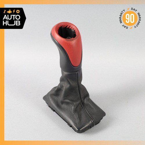 Genuine Leather Velvet Suede Shift Knob Boot Cover Black With - Foto 2