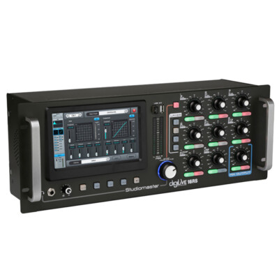 Studiomaster DigiLive 16RS digitaler Rack-Mixer 19''