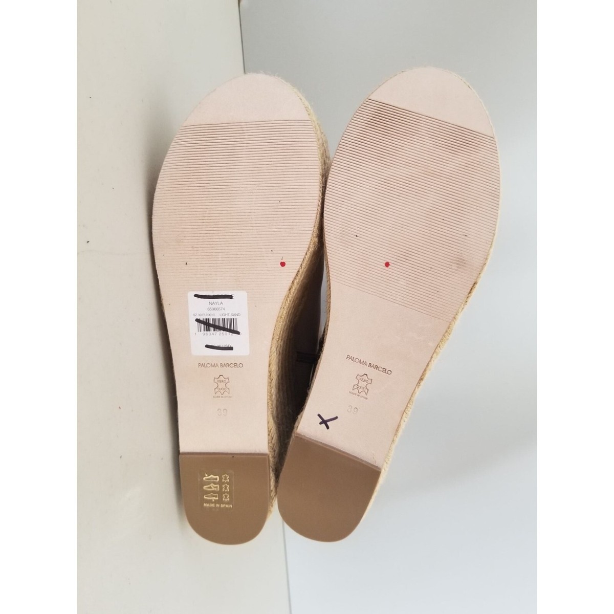PALOMA BARCELO 39サイズ Paloma Barcelo for Free People Lennon Platform Espadrille